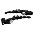 For Harley-Davidson Sportster 1200 04-13 Kuryakyn 1092 Zombie Gloss Black Levers