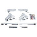 For Harley-Davidson Softail 1986-1999 Kuryakyn Chrome Swingarm Covers