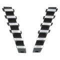 For Indian Chief 2014-2020 Kuryakyn Black/Raw Exhaust Port Fillers