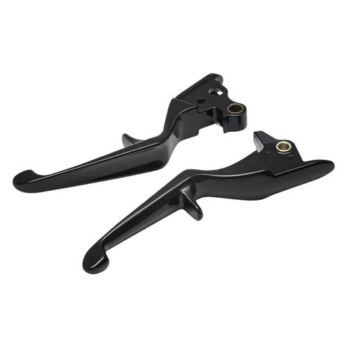 For Harley-Davidson Fat Boy 2015-2017 Kuryakyn Gloss Black Trigger Levers