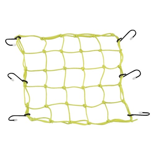 BikeMaster 100011 Yellow Stretch Cargo Net