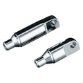 Kuryakyn Male Mount Foot Peg Extensions 2-1/2", Chrome