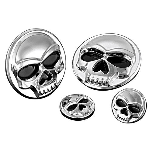 Kuryakyn 1491 2" Zombie Custom Chrome Medallions