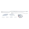 For Harley-Davidson Dyna 03-08 Kuryakyn Extended 3" Forward Control Kit Chrome