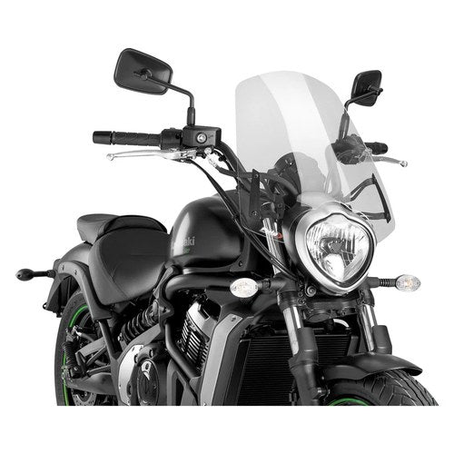 For Kawasaki Vulcan S 2017-2018 Puig 8164W Generation Touring Naked Windshield