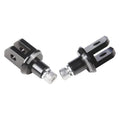 For Yamaha MT-10 2018-2020 Puig Rider Foot Peg Adapters Black