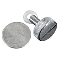 For Harley-Davidson Heritage Softail 1987-1995 Mustang Quarter Turn Thumb Screw