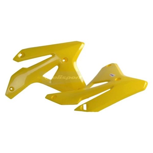 For Suzuki RMZ450 2007 Polisport Yellow Radiator Scoops