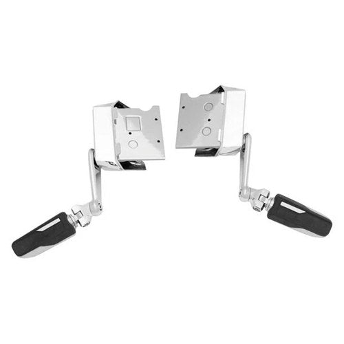 For Honda Goldwing 1800 2001-2020 Kuryakyn 6758 Omni Mount Highway Pegs Black