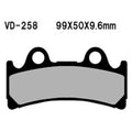For Yamaha YZF750R 94-98 Vesrah VD-258 Front Organic Semi-Metallic Brake Pads