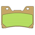 For Yamaha Vmax 1200 2003 Vesrah VD-251JL Front Sintered Metal Brake Pads