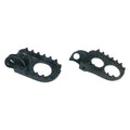 For Honda CR125R 1995-1999 Emgo Forged Wide Foot Pegs Black Anodized