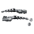 For Harley-Davidson Sportster 1200 2004-2013 Kuryakyn 1060 Zombie Chrome Levers