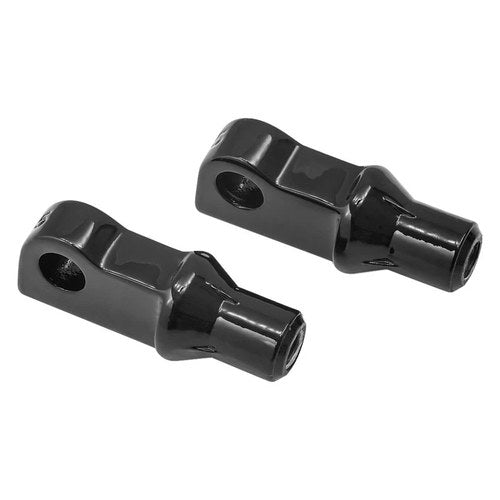 For Harley-Davidson Forty Eight 10-21 Kuryakyn Tapered Foot Peg Adapters Black