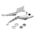 For Harley-Davidson Road King 2017-2021 Kuryakyn 1984 Zombie Chrome Levers
