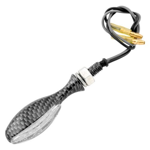 BikeMaster 266220 Torpedo Carbon LED Turn Signal