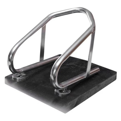 Erickson 07506 6" Chrome Wheel Chock