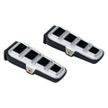 For Harley-Davidson Road King 94-19 Kuryakyn Dillinger Driver's Foot Pegs Silver