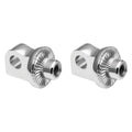 Kuryakyn 6774 Adjustable Stop Splined Foot Pegs Chrome