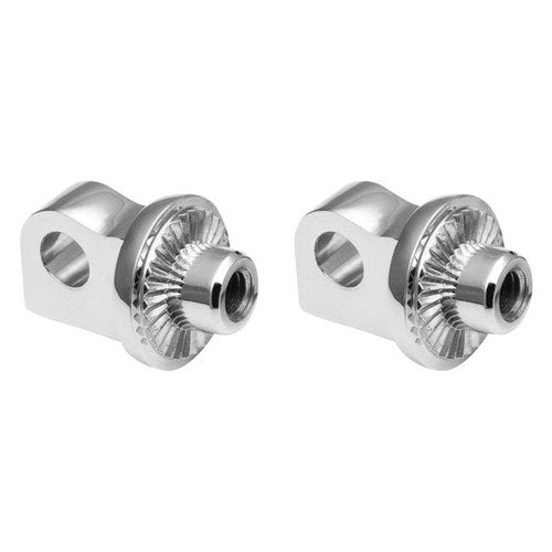 Kuryakyn 6774 Adjustable Stop Splined Foot Pegs Chrome