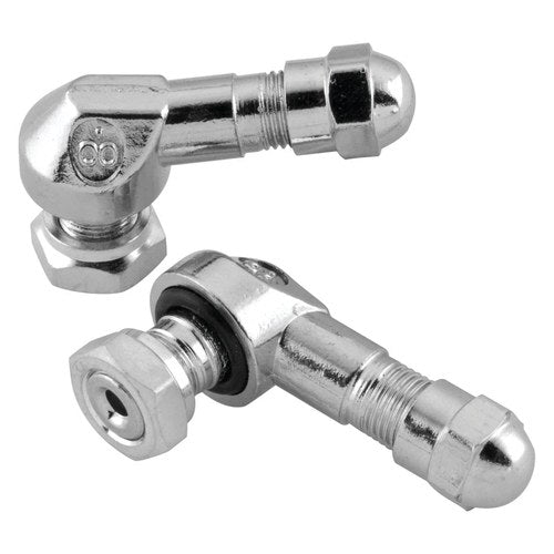 BikeMaster 151789 Chrome Angled Valve Stem