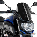 For Yamaha MT-07 2017-2021 Puig 9667N Generation Touring Naked Windshield