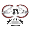 Brake Rotor Covers LED Light Fit For Honda Goldwing GL1800 2018-2025 2019 2020