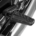 For Indian Chief 2015-2020 Kuryakyn 8867 Gloss Black Splined Foot Peg Adapters