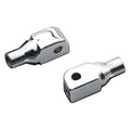 For Honda Shadow Phantom 750 11-19 Kuryakyn Tapered Rear Peg Adapters Chrome