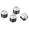 For Harley-Davidson Road King 99-21 Peaked Chrome Rocker Box Bolt Covers