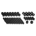 For Harley-Davidson Street Glide 06-16 Kool Kaps Gloss Black Engine Bolt Covers