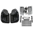 LED Lower Vented Leg Fairings Speakers & Light Fit For Harley Touring 2014-2024
