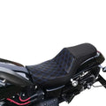 Driver & Passenger Seat Fit For Harley Dyna Low Rider Fat Bob Wide Glide 06-17