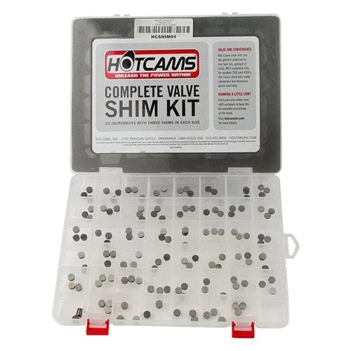 For Honda CRF150R 2007-2021 Hot Cams HCSHIM01 Valve Shim Kit
