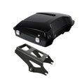 Vivid Black Razor Trunk Mount Rack Fit For Harley Touring Electra Glide 09-13