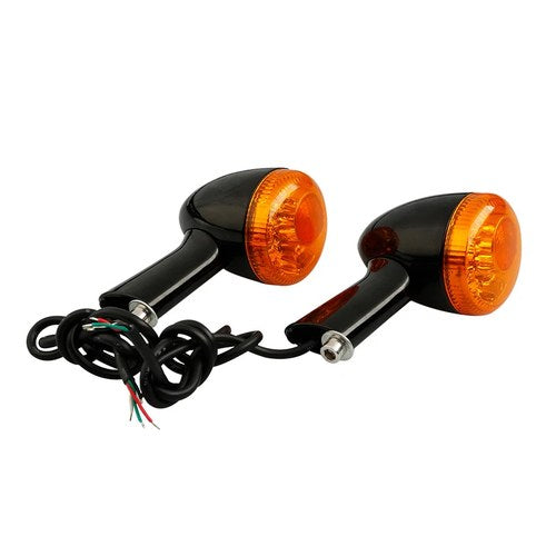 Rear Turn Signals LED Amber Light Fit For Harley Sportster XL883 1200 1992-2022