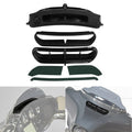 Inner Outer Fairing Vent Accent Black Fit For 14-Up Harley Electra Street Glide
