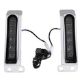 Rear Saddlebag LED Light Insert Filler Support Fit For Harley Road King 14-2023