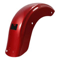 Rear Fender Fit For Harley Road Street Glide 09-up Wicked Red/Barracuda Silver