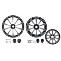 26" Front & 18" Rear Wheel Rim Hub Belt Pulley Fit For Harley Road Glide 97-08