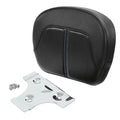Passenger Sissy Bar Backrest Pad Fit For Harley Touring Street Road Glide Black