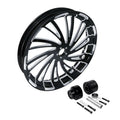 18'' Front Wheel Rim & Single Disc Hub Fit For Harley Road Electra Glide 97-21