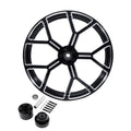 21'' X 3.5'' Front Wheel Rim Single Disc Hub Fit For Harley Touring no ABS 97-21