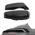 Vivid Black Saddlebag Lids Fit For Harley Street Glide Flhx Road Glide 2024-2026