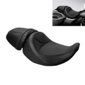 2 Up Seat Driver Passenger Black Fit For Harley Cvo Road Street Glide 2023-2024