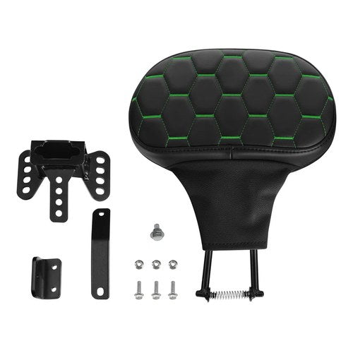 Driver Rider Backrest Pad Fit For Harley Touring Road Electra Glide 2009-2023