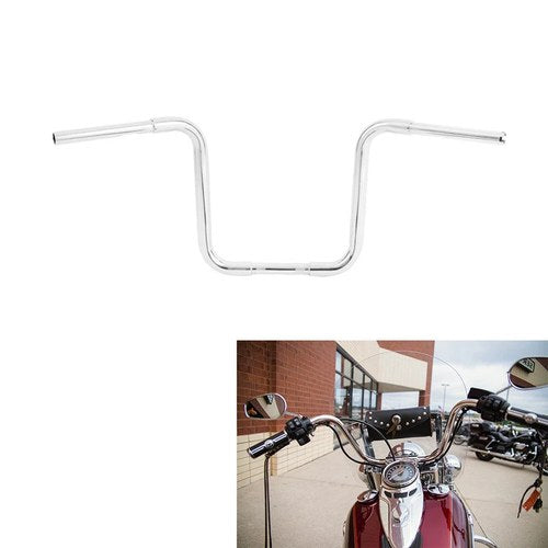 14'' Rise Ape Hanger 1 1/4" Handlebar Fit For Harley Softail Flst Fxst Sportster