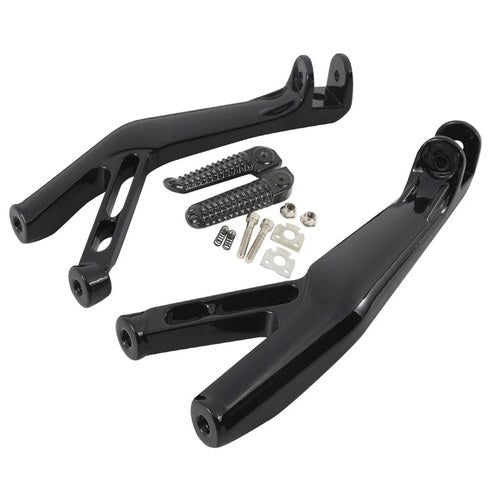 Passenger Footpegs & Bracket Kit Fit For Yamaha Yzf R1 YZFR1 R1S R1M 2015-2025