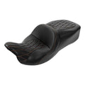 Black Rider Driver Passenger Seat Fit For Harley Touring Cvo Road Glide 09-23