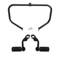 Engine Guard Highway Crash Bar & Footpeg Mount Fit For Harley Touring 1997-2008
